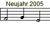 Neujahr 2005